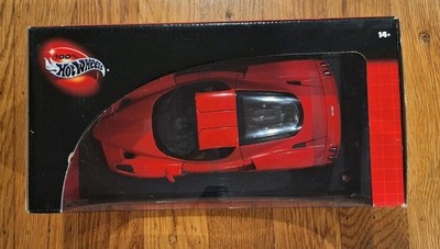 2002 Hot Wheels Enzo Ferrari Red 100% 1:18 Scale Diecast Model NEW
