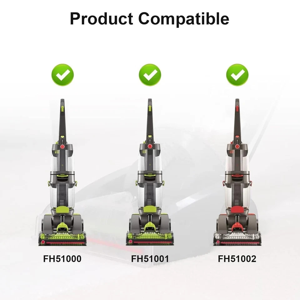 2 PCS 440005536 Replacement Belts for Hoover Dual Power Max Carpet Cleaner Vacuu