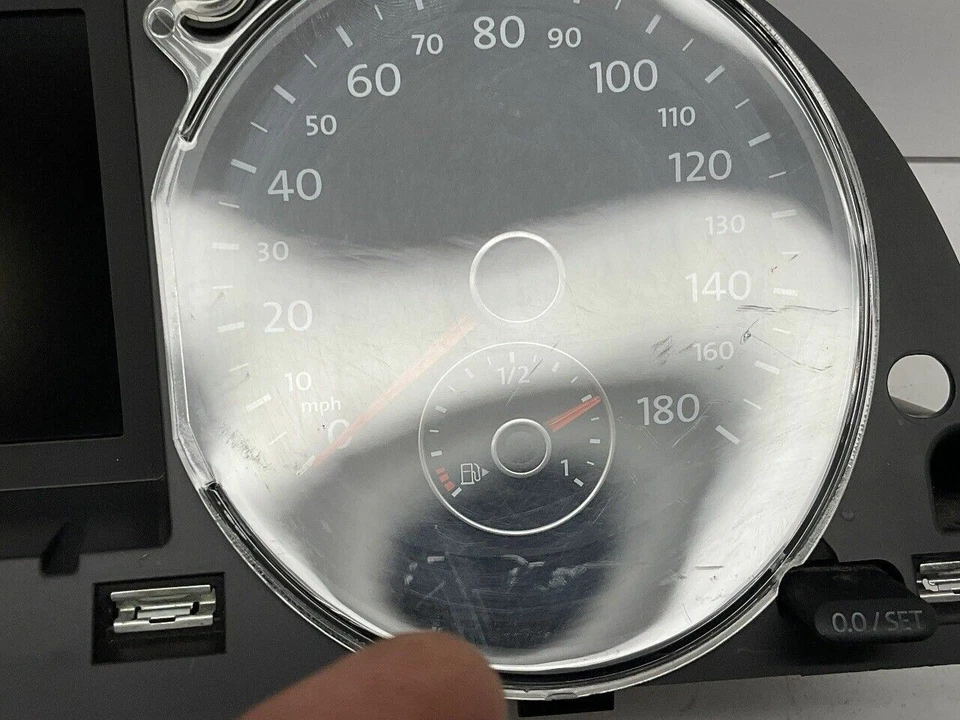 2009 Volkswagen Cc Speedo Speedometer Instrument Cluster OEM Used - Image 3 of 3