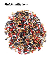 100 Pcs Gold Lighter Flints for Fluid/ Gas Lighters, Replacement Flint USA Ship