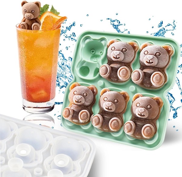 EiswüRfelform Silikon 6-Fach BäR Bpa-Frei Wiederverwendbar FüR Whiskey Cocktail-image