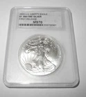 2009 American Silver Eagle Coin $1 NGC Graded MS70 Early Release