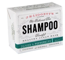 JR Liggetts old fashioned Jojoba & Peppermint shampoo Bar 99g - 2 Pack