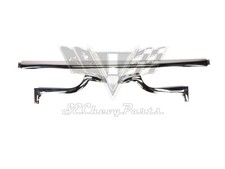 1959-1960 Chevy Impala Convertible Windshield Header And Pillar Molding Set