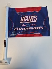New York Giants 2012 Naional Conference Champion Car Flag