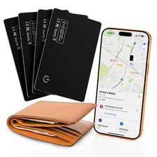 4-Pack 2026 Apple MFi Certified Air Card Tag Tracker Wallet Tracker Card Ult...