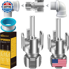 LINGIGAOUT PVC Pipe Threader Tool - Internal & External Threading, Drill Compati