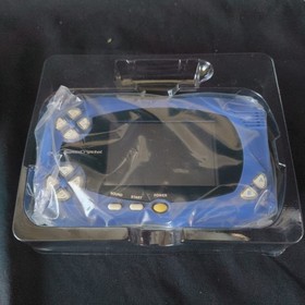 Wonder Swan Crystal Blue Violet BANDAI Console,Manual Boxed set, Working, Japan