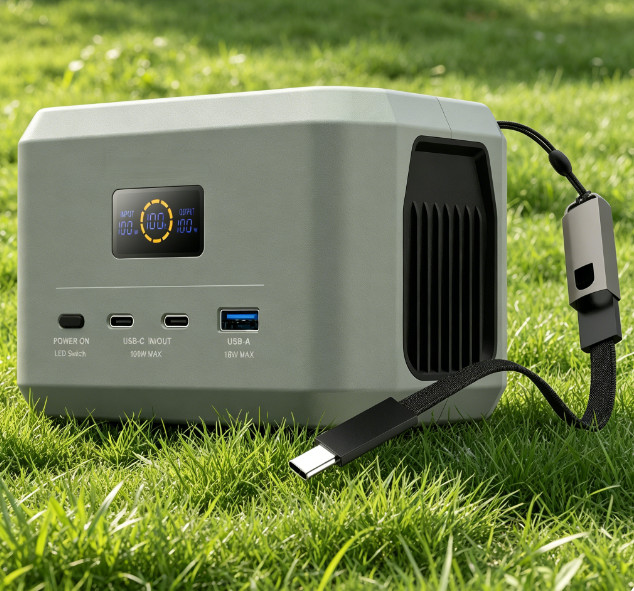 100W Portable Power Station 96Wh LiFePO4 Battery Fast Charging Battery Backup