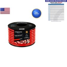 Common Sense Marine 6 Gauge Primary Boat Cable - 16 Ft Marine Grade Wire Tinned