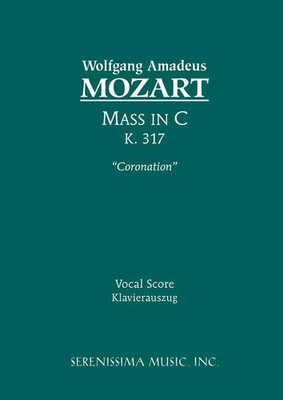 Mass in C major 'Coronation', K.317 Vocal score Wolfgang Amadeus Mozart Buch