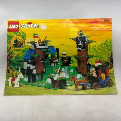 LEGO 6079 Dark Forrest Fortress Instructions Manual Instructions Book Castle - Image 1 of 4