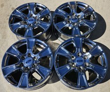 Ford F150 Expedition Factory Chrome 18 Wheels 18x7.5 Rims 6x135 Set Of 4 Oem