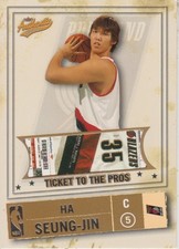 2004-05 Fleer Authentix Ha Seung-Jin RC #139/750  - Portland Trail Blazers