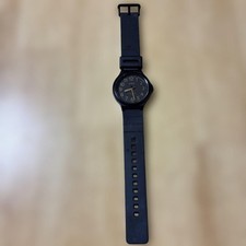 Casio MW-240 Black Analog Quartz Watch 5BAR Resin Case Used