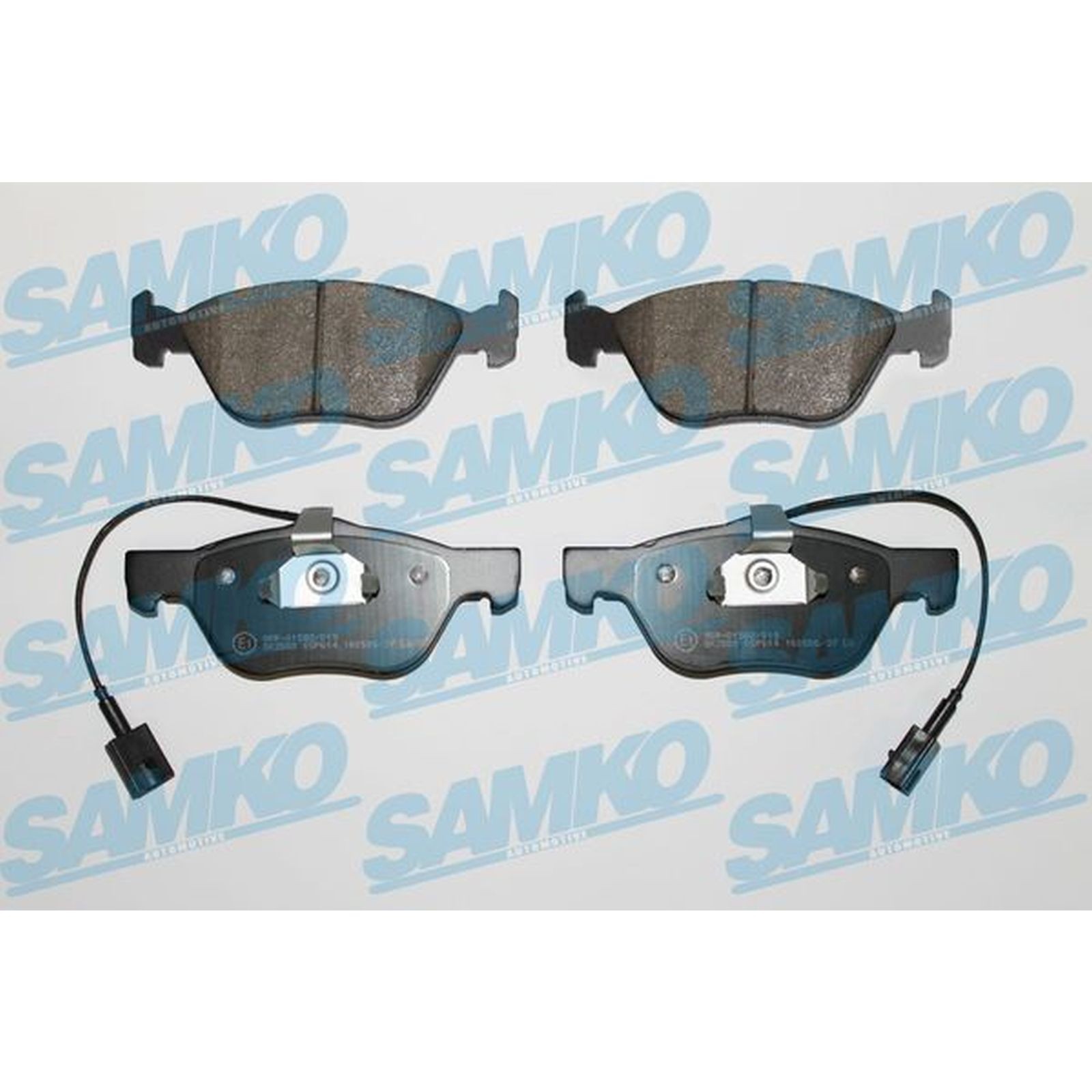 1x ORIGINAL® SAMKO Bremsbelagsatz, Scheibenbremse Vorne für Fiat MAREA Weekend