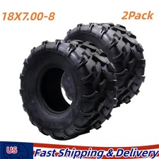 Set Of 2 18x7-8 Atv Utv Tires 4pr All Terrain 18x7x8 Tubeless Off-road Mud Tires Set Of 2 18x7-8 Atv Utv Tires 4pr All Terrain 18x7x8 Tubeless Off-road Mud Tires