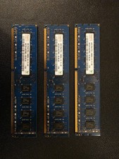 Lot of 3 SK Hynix 4GB DDR3 RAM PC3-10600U 1333MHz UDIMM HMT351U6CFR8C - 12GB