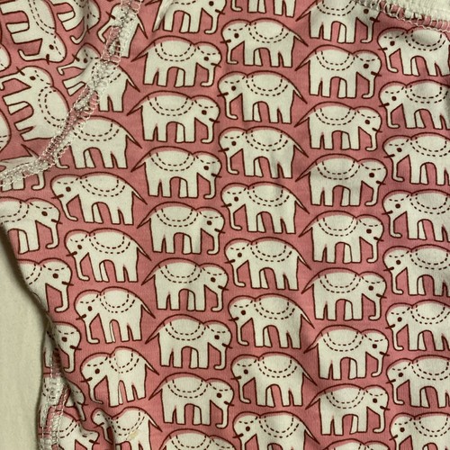 roberta roller rabbit Kids Pajama Set HATHI pink Sz 10 (fits More Like 6-8) - Picture 4 of 7