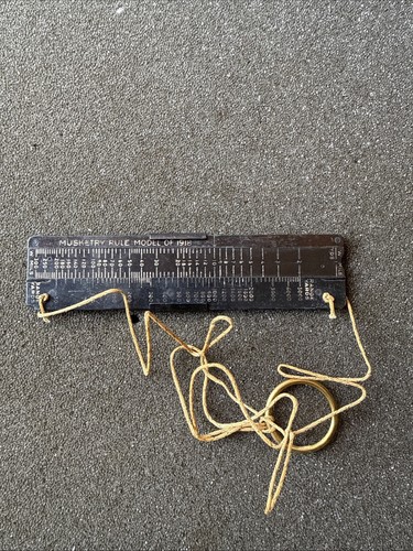 WWI US Army Model 1918 Musketry Rule M1903 Eddystone M1917