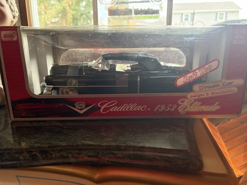Anson 1953 Cadillac El Dorado Dwight D Eisenhower Soft Top Mint Inbox