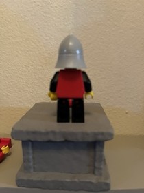 Lego Knight Minifigure Lot of 2 cas077 & cas230 From Knight&rsquo;s Tournament 6083 !!