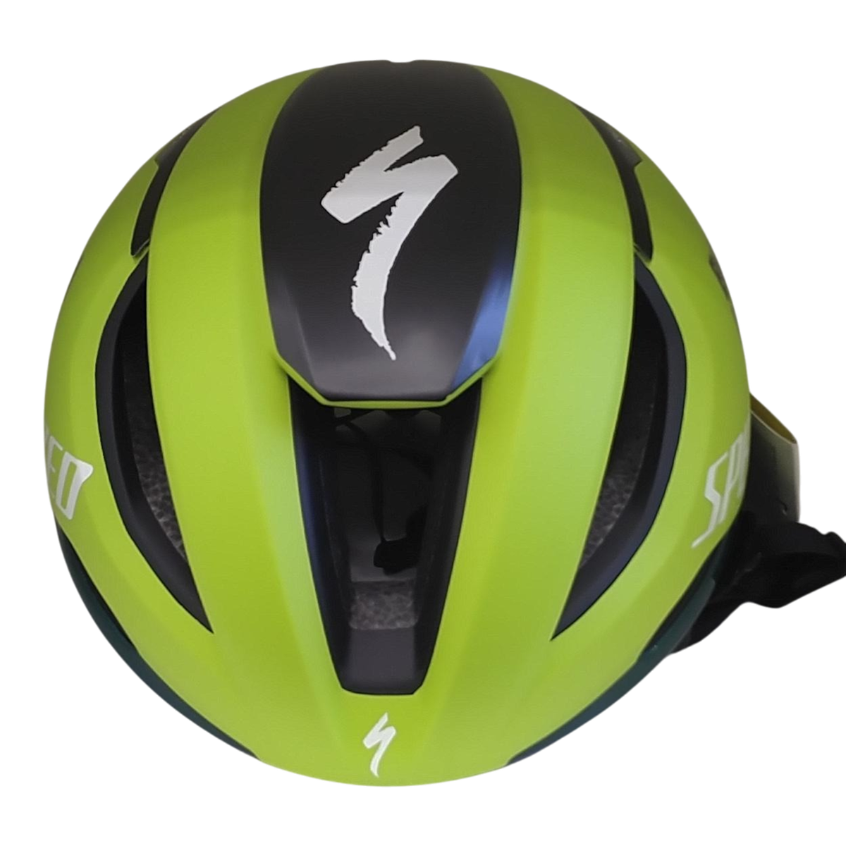 Specialized S-WORKS EVADE 3 Green Black Road Bicycle Helmet Size S 