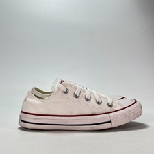 Converse Chuck Taylor All Star Ox Optical White Sneakers M7652 Women's Size 5.5