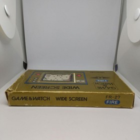 Nintendo Game & Watch FIRE Wide Screen FR-27 Handheld Vintage