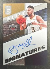 2022-23 Panini Donruss Elite CJ McCollum - Elite Signature Auto RARE CLUTCH AA61