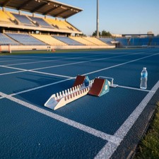 Aluminum Starting Block Multifunction Sprint Blocks Rust Resistant for Runners