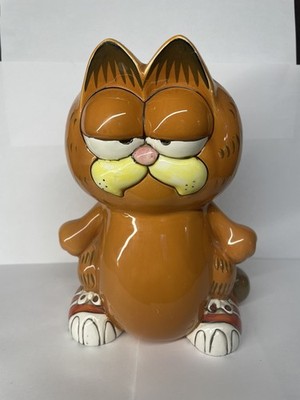 True Vintage Garfield Jim Davis 1978 Keramik Spardose TOP!