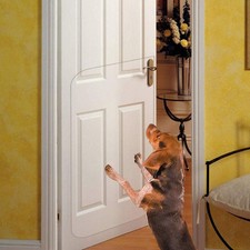 In hand Clear Pet Door Scratch Protector Shield Protect Your Furniture, Heavy...