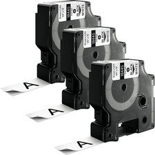 IND Vinyl Labels 18445 Cartridge Ribbon Permanent Vinyl Industrial Label Tape,B