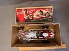 Schylling Wind-Up Tin Sprint Racer Race Car w/ Original Box & Key Works