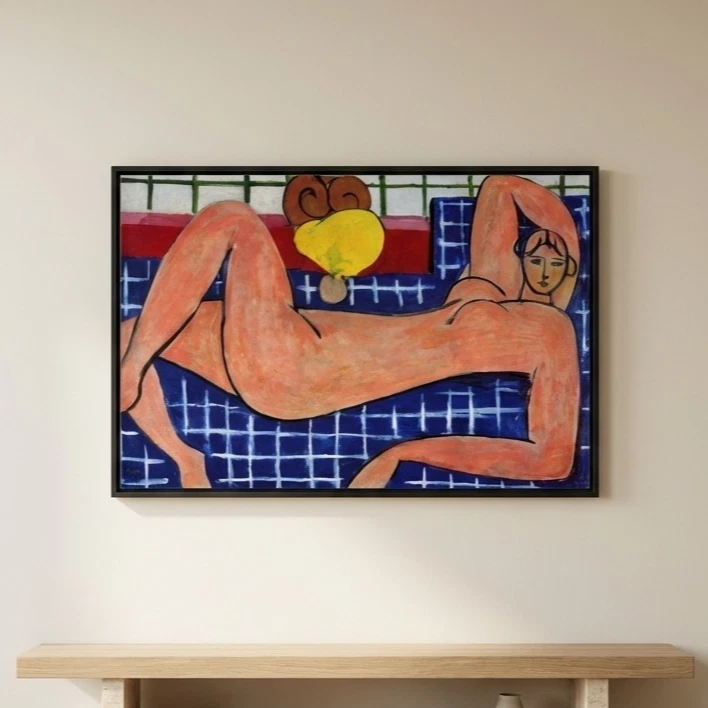Pink Nude by Henri Matisse Print - Oversized Canvas Wall Art
Opens in a new window or tab