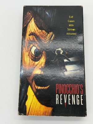 Pinocchio s Revenge VHS 1996 Horror Slasher Vidmark