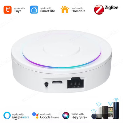 For Homekit Tuya Zigbee 3.0 Gateway Hub Smart Home Bridge Smart Life APP Wireles