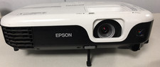 Epson VS220 3LCD Projector 451 Hours, 0 Eco Hours w/remote/powercordONLY TESTED