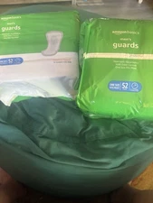 Amazon Basics Incontinence Guards for Men Maximum Absorbency 104 Count 2 Pack