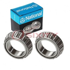 2 Pc National Front Outer Wheel Bearings For 1956-1961 Volvo 445 Axle Wv