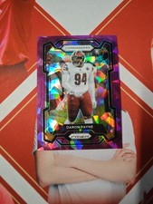 2023 Panini Prizm Football Purple Ice Prizm Daron Payne /225