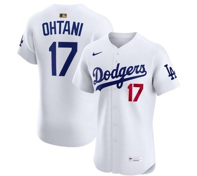 RARE Shohei Ohtani Gold Batterman LA Dodgers Nike Elite Authentic
