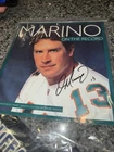 Marino On The Record DAN MARINO Autograph Signed Book Rare Dolphins