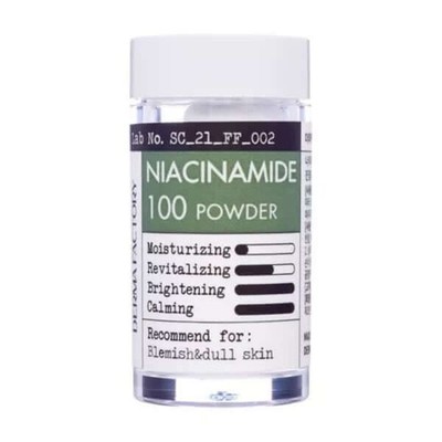 DERMA FACTORY Niacinamide 100 Powder - 7g  K-beauty