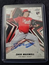 2026 Topps Baseball Stars Auto ZACH MAXWELL (RC) #BSA-ZAM Reds Big Sugar