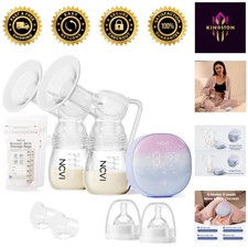 Ultra-Quiet Double Pump with 9 Adjustable Levels - Perfect for Home  Travel