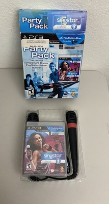 SingStar Dance Party Pack PS3 (Sony PlayStation 3, 2010) NEW/OPEN BOX