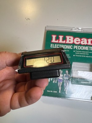 Podomètre Vintage L.L. Bean Années 80 – Modèle U350 électronique, Fonctionne, Boîte D'origine