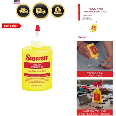 Tool and Instrument Oil - Extra-Fine Lubricant - Ideal for Measuring Tools, P...